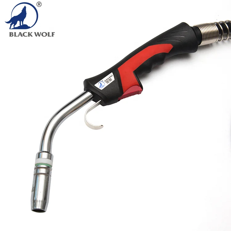 BLACK WOLF 25AK gas cooled MIG welding gun compatible for binzel type euro