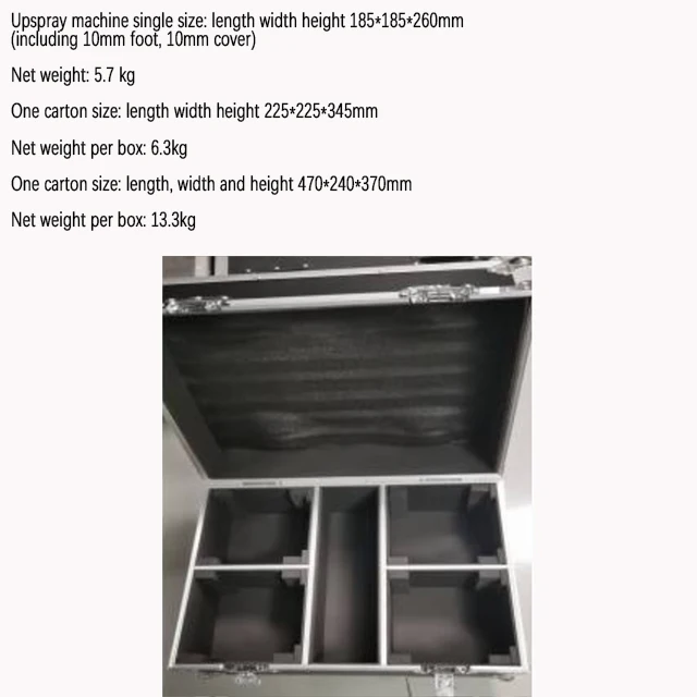 Popular Spark Machine Fireworks Waterfall Cold Spark Fountain Machine Wedding With Flight Case