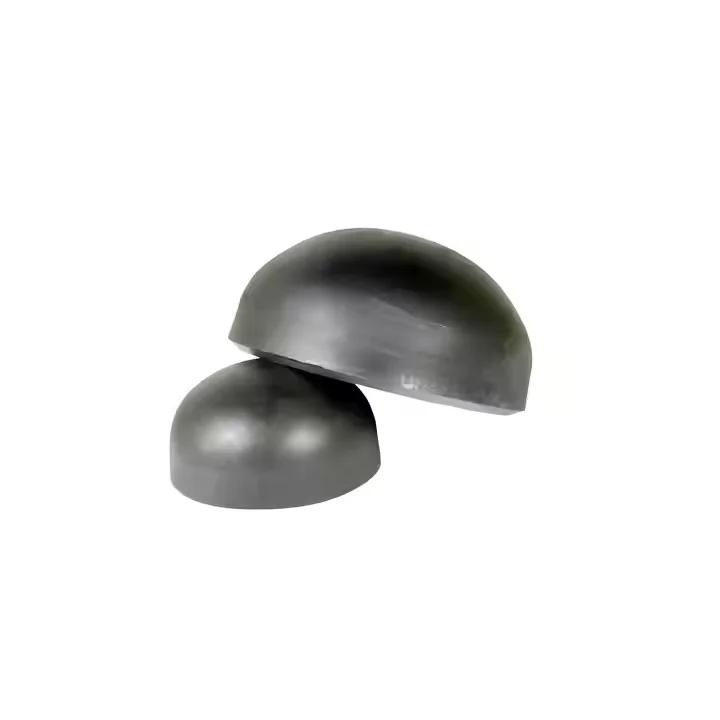 ANSI/ASME B16.9 A234 WPB carbon steel butt welded pipe cap sch40