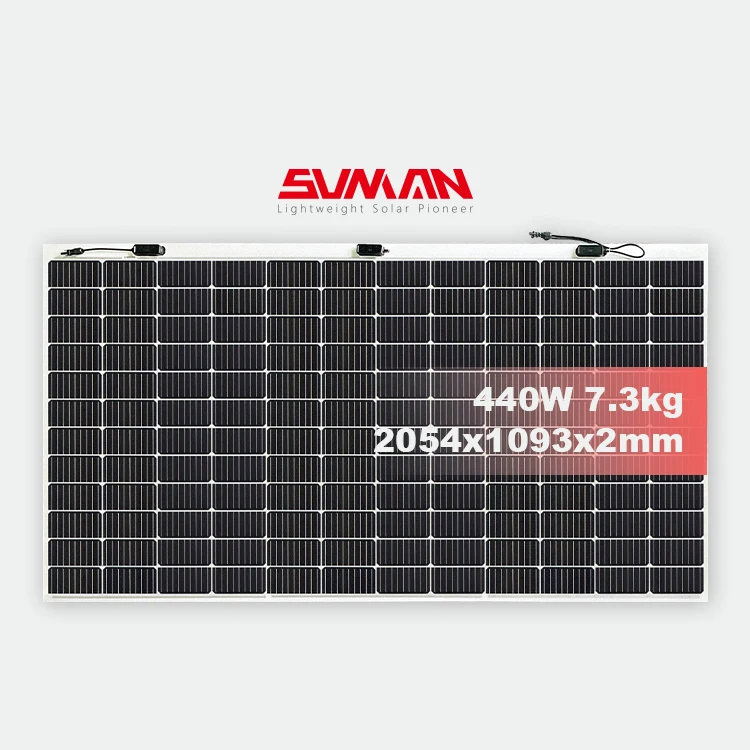 Factory high quality hot sale frameless industrial  patent materials semi- flexible solar panels etfe series flexible solar 12v