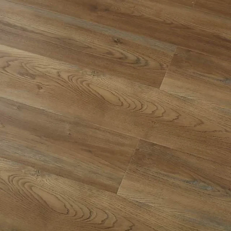 
hot seller customize size wood embossed surface laminate floor structure application in hotels (LM715) 