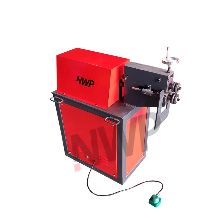 WEIPU 100mm Round Pipe Electric Rotary Beading Machine For HVAC