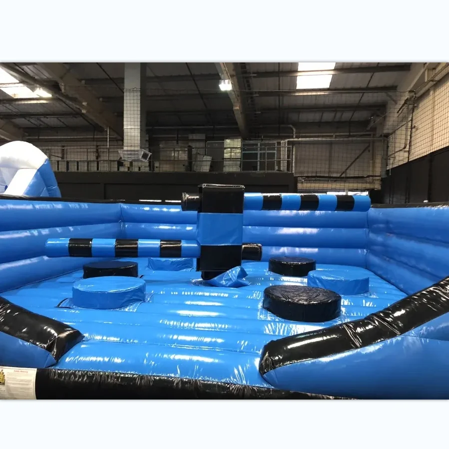 Mechanical Inflatable Sport Game Adult/Children Last Man Standing Wipeout Sweeper Games