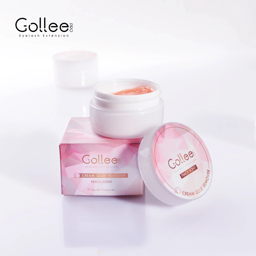 Персиковый ароматизированный индивидуальный макияж Gollee Корея сделай сам удаление клея наращивание ресниц крем для средство удаления