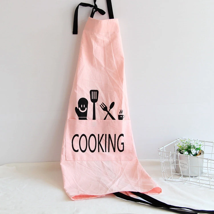 Baking Work Clothes Cooking Kitchen Apron Cotton Apron Manufacturer