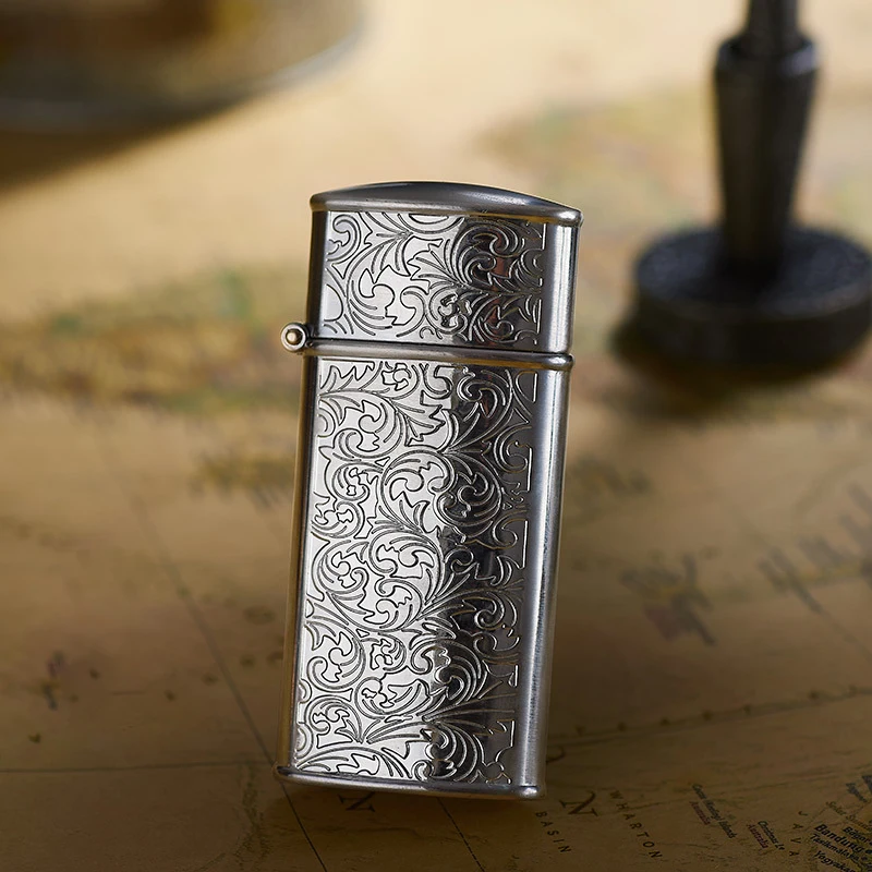 Vintage Kerosene Lighters Old Portable Lighters One Key Ignition Creative Lighters