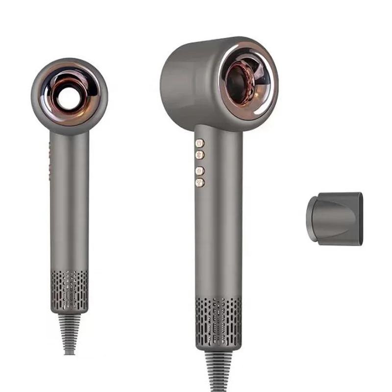 Professional Salon Hair care Air Blow Dryer Fast Drying Soft Strong Wind Anti-flying Nozzle Low Noise Hair Dryer Negative Home