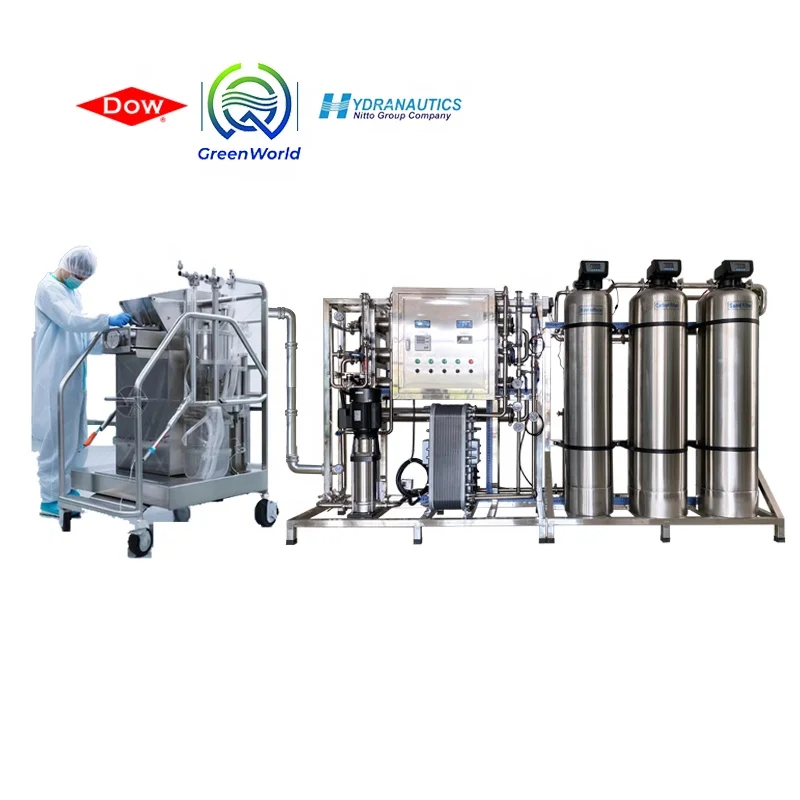 Pure water treatment chemicals waste water purification machine medical sewage treatment system ro water system for hemodialysis