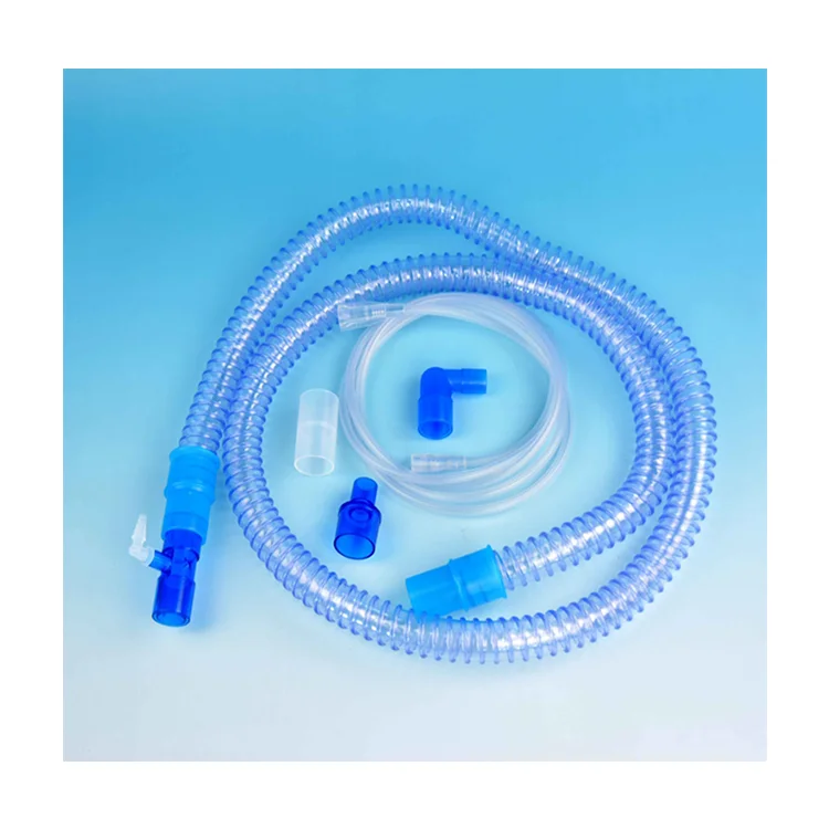 Medical Adult Noninvasive Smoothbore Breathing Circuit with Water Trap