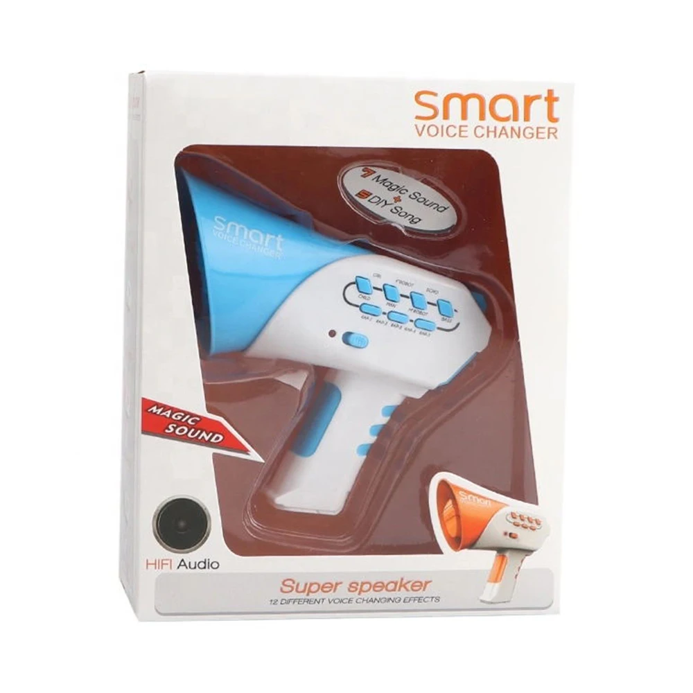 Intelligent Kids Super Speaker - Smart Voice Changer Toy with Magic Sound Effects, Perfect for Creative Play and Fun Learning.