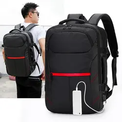 SB203 Large big capacity expandable other duffel backpacks custom shoe bag usb charging port laptop mochilas travel backpack
