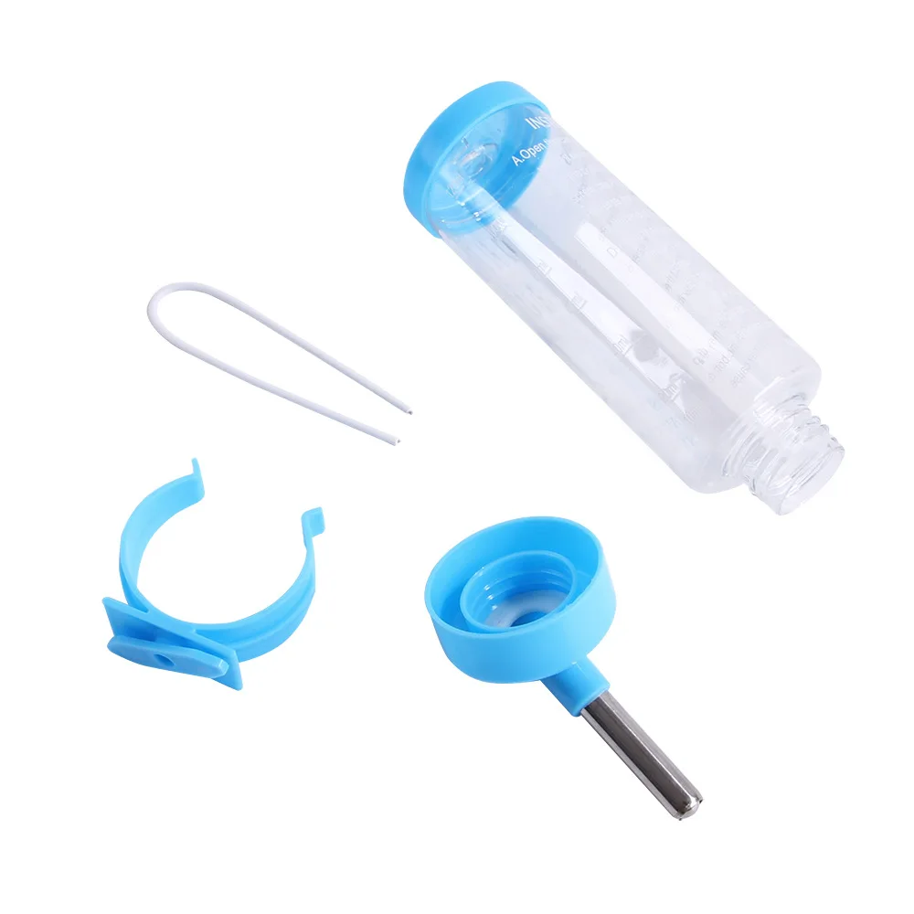 80ml-500ml Rabbit Drinker Hamster Water Bottle Automatic Feeder Hanging Drinker