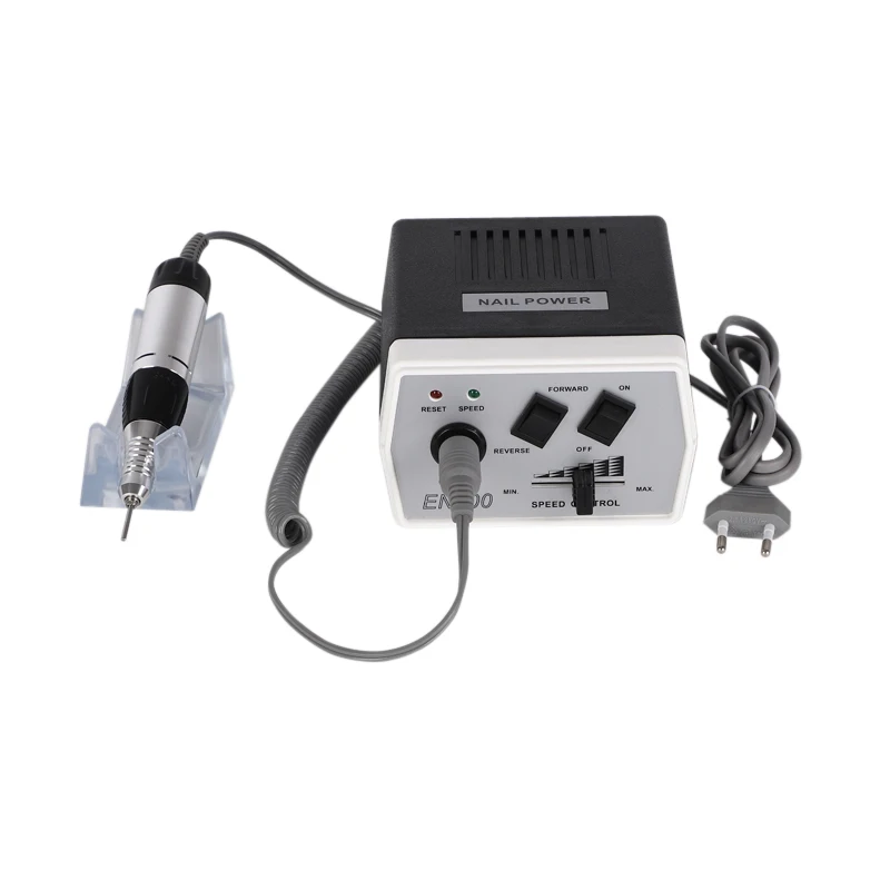 Electric Nail Drill Machine Manicure Pedicure 6 Milling Cutters Accessories Nail Files