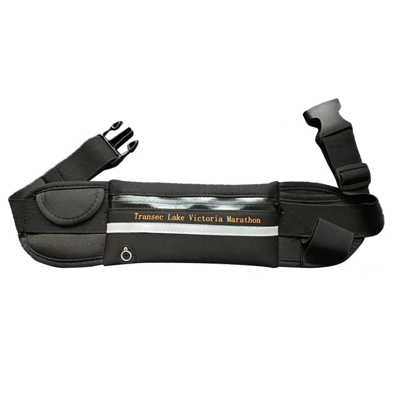 Custom Wholesale Women Waterproof Nylon Crossbody Running Belt Bag Sport Bum Fanny Pack Waist Bag