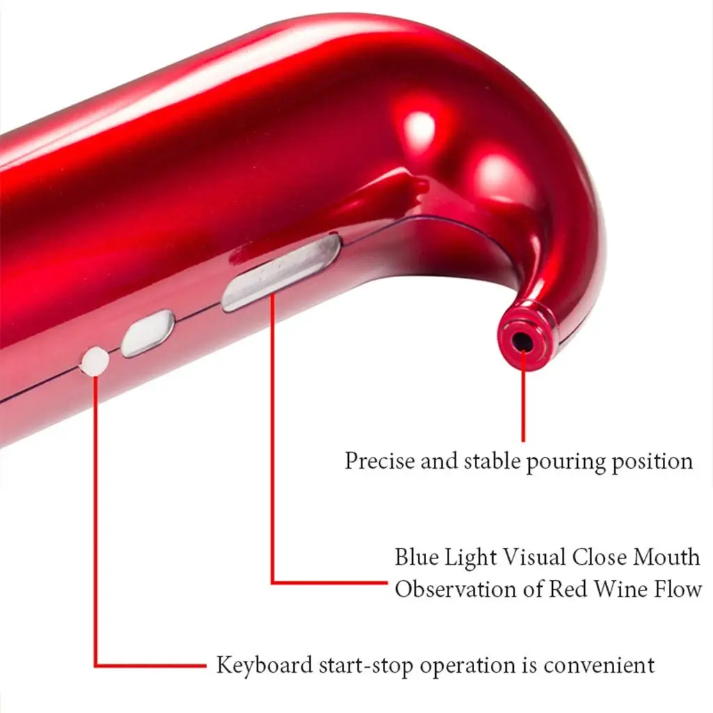 
Multi-Smart Automatic One-Touch Wine Decanter and Wine Dispenser Pump for Red and White Wine 