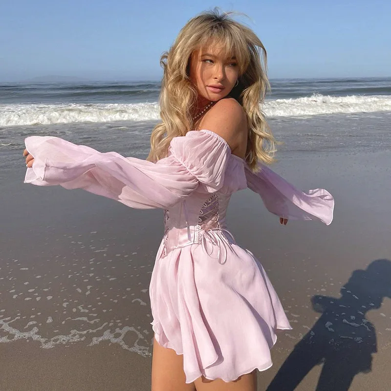 2021 летнее женское платье на бретельках с низким вырезом, шифоновое сексуальное женское белое платье принцессы