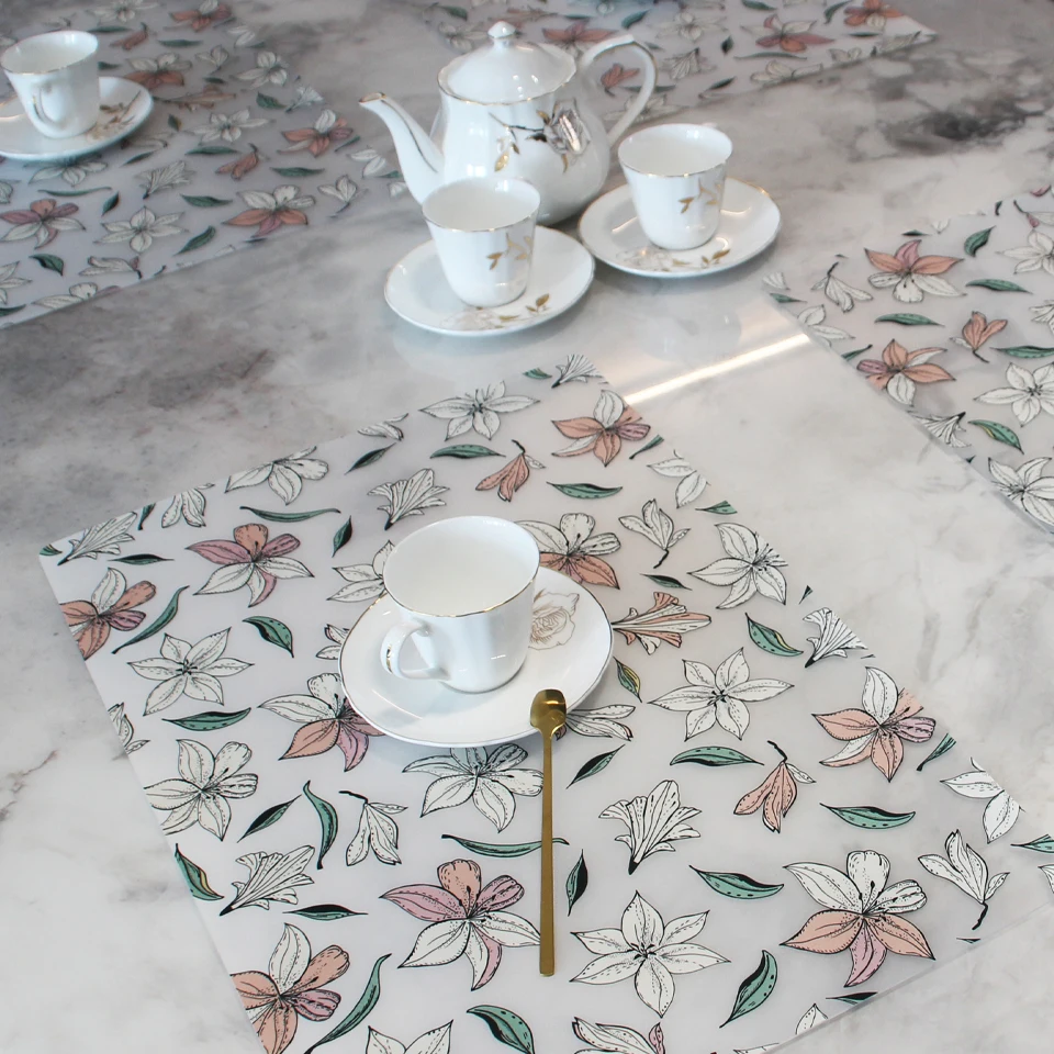 Customise Restaurant Modern Place Mat Woven Straw Kids Baby Standard Size Eating Table Plate Mat Dining Table