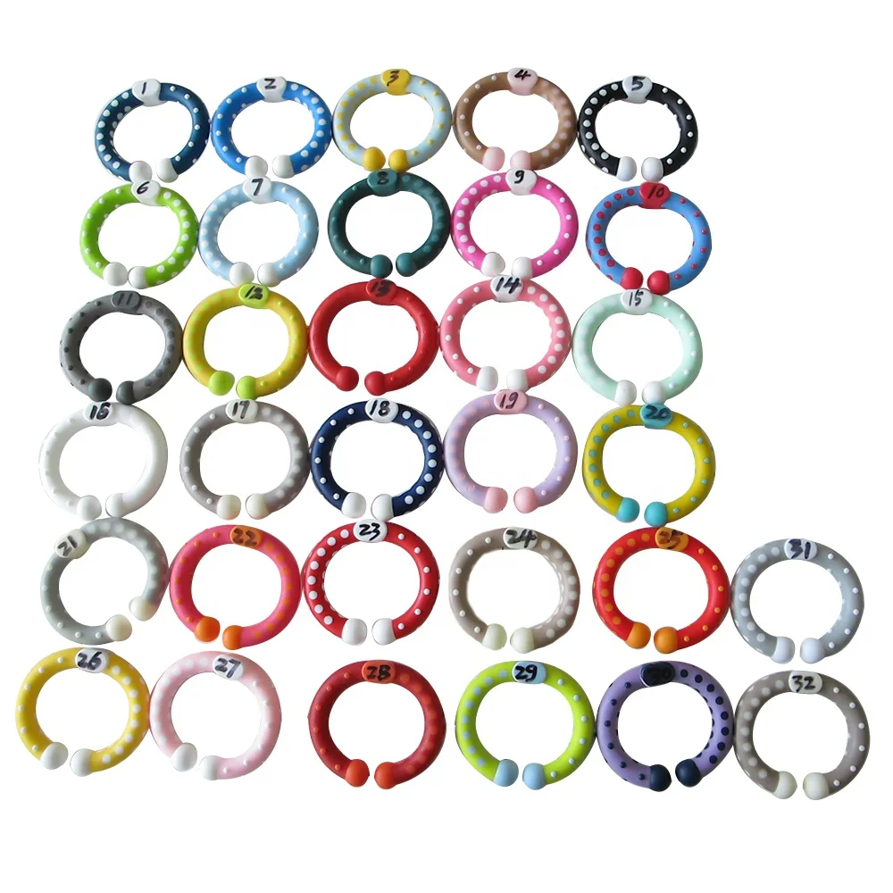 
teethingRoundConnectingRingforbabiesbabychewtoysbabyCarSeatTravelstrollertoysandfornewbornlinkRingToyspram 