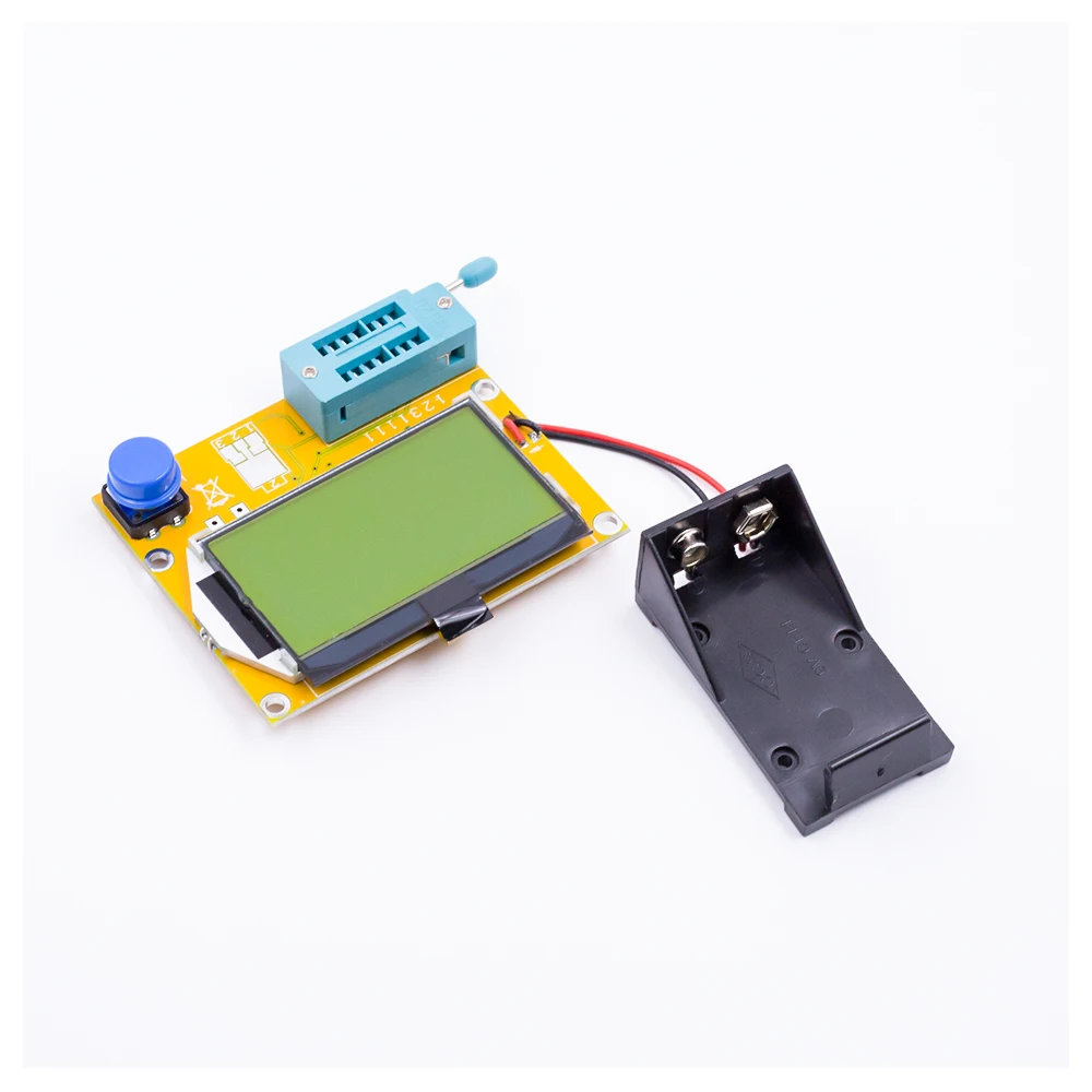 Battery box transistor tester LCR-T4 graphic resistor capacitor ESR Transistor Tester