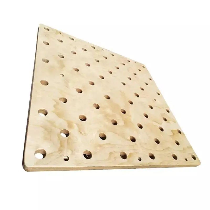 Wholesale High Hardness Wooden Finger Jointed Boards Rock Climbing Board with Carton