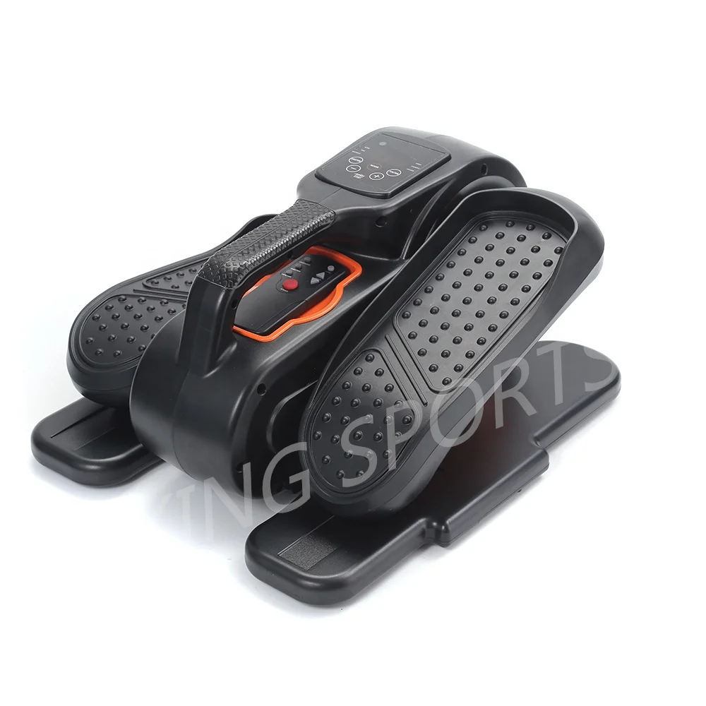 Under Desk Elliptical Machine Electric Ellipse Leg Exerciser with Display Monitor and Remote Control