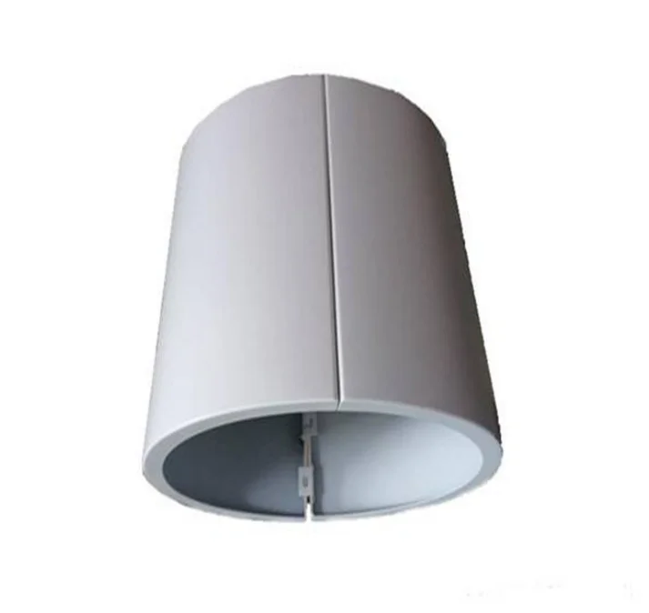 Metal Feature Wall Panel Design Aluminum Column Cladding Panel