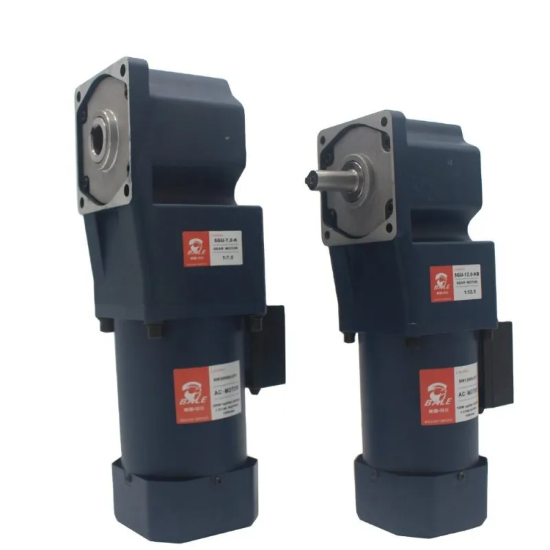 220V 380V Center Output Shaft Speed Changer 90 Degrees Angle Speed Control Gear Motor