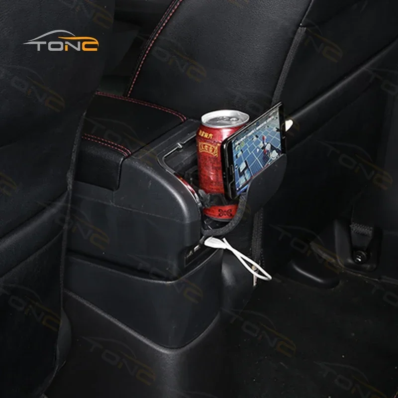 TONC обновит свой 2018 Kia Rio с помощью пользовательской консоли подлокотника-стильно и функционально