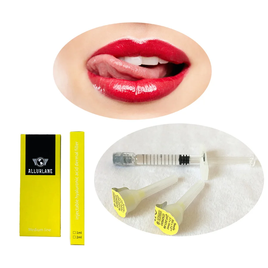 Инъекционные дермальные наполнители Гиалуроновая кислота для губ 2мл
