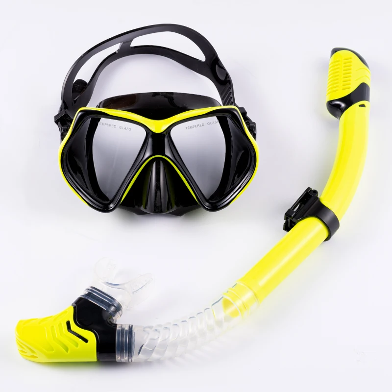 Easy breath oem/odm scuba diving equipment full face diving mask and snorkel set diving