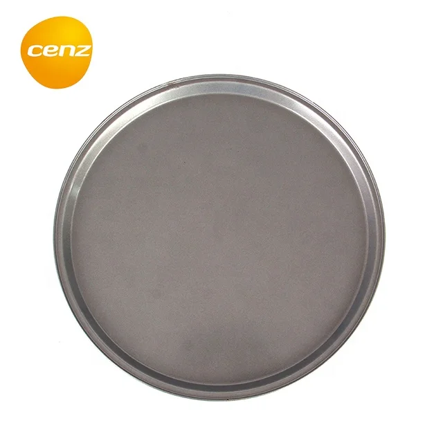 Nonstick Pizza Vented Pan Carbon Steel Crispy Plate Pizza Screen Tray Peel Pan with Holes Pizza Stone Board Wholesale Baking Pan