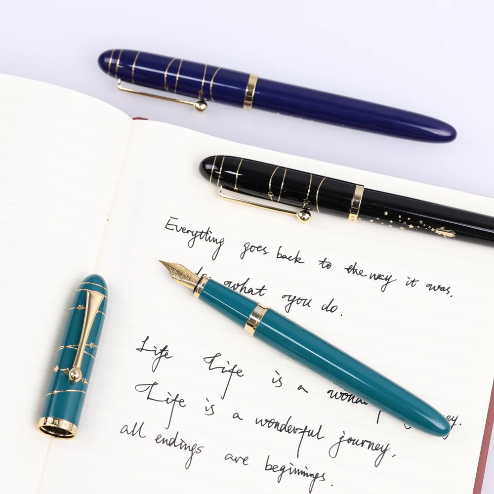 2022 Lorelei Ready Stock Can Be Customized Luxurious Premium Metal Paint Ink Fountain Pen