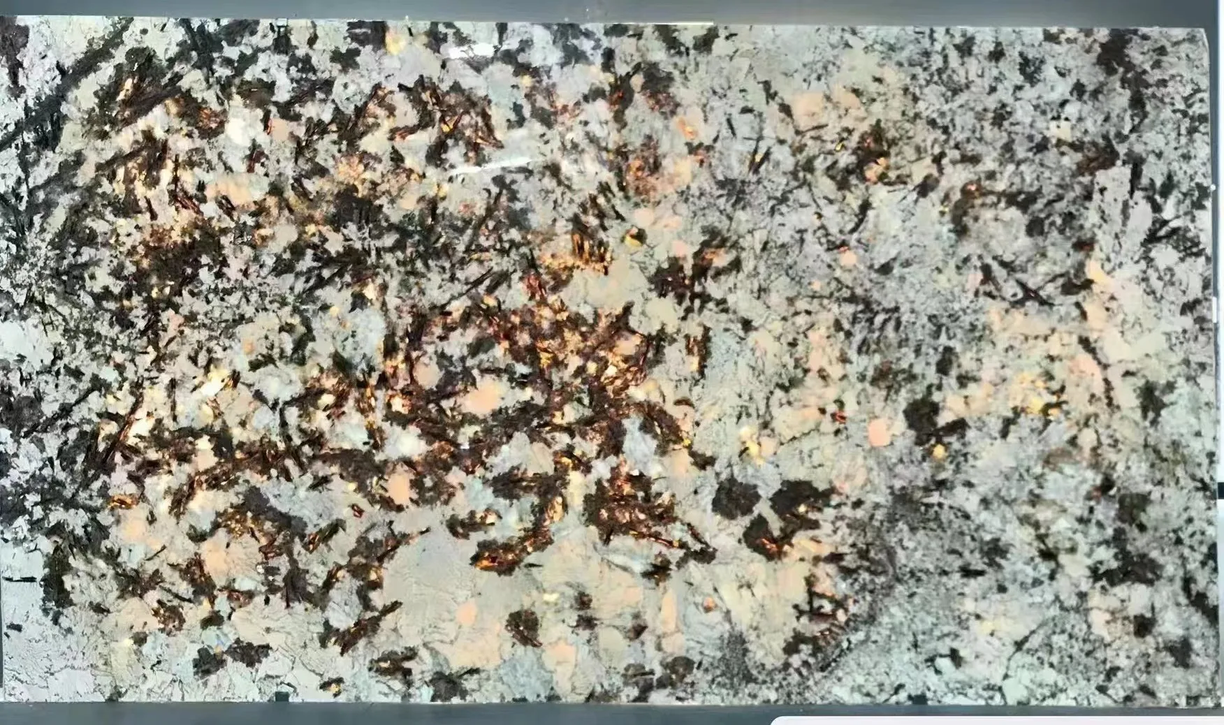 Snow Mountain Blue Marble Background Wall Decor Backlit Transparent Stone Island