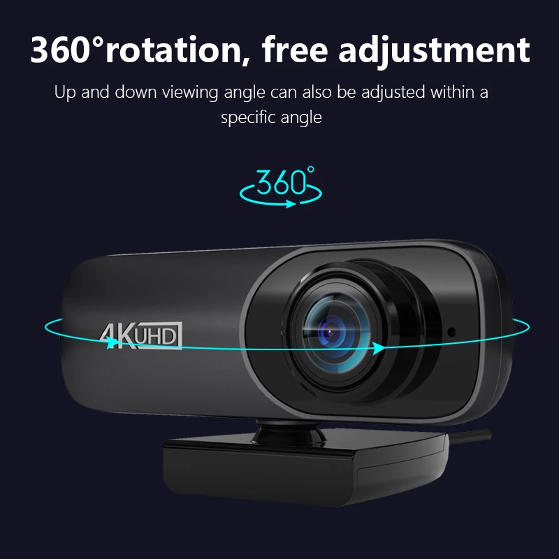 4K Full HD 1080P USB 2 0 Компьютерная веб-камера с автофокусом и прямым
