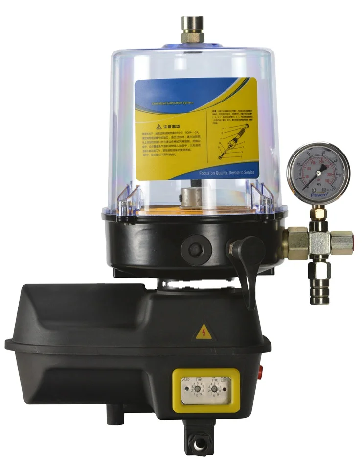 12V Or 24v Grease Lubricator Pump with timer