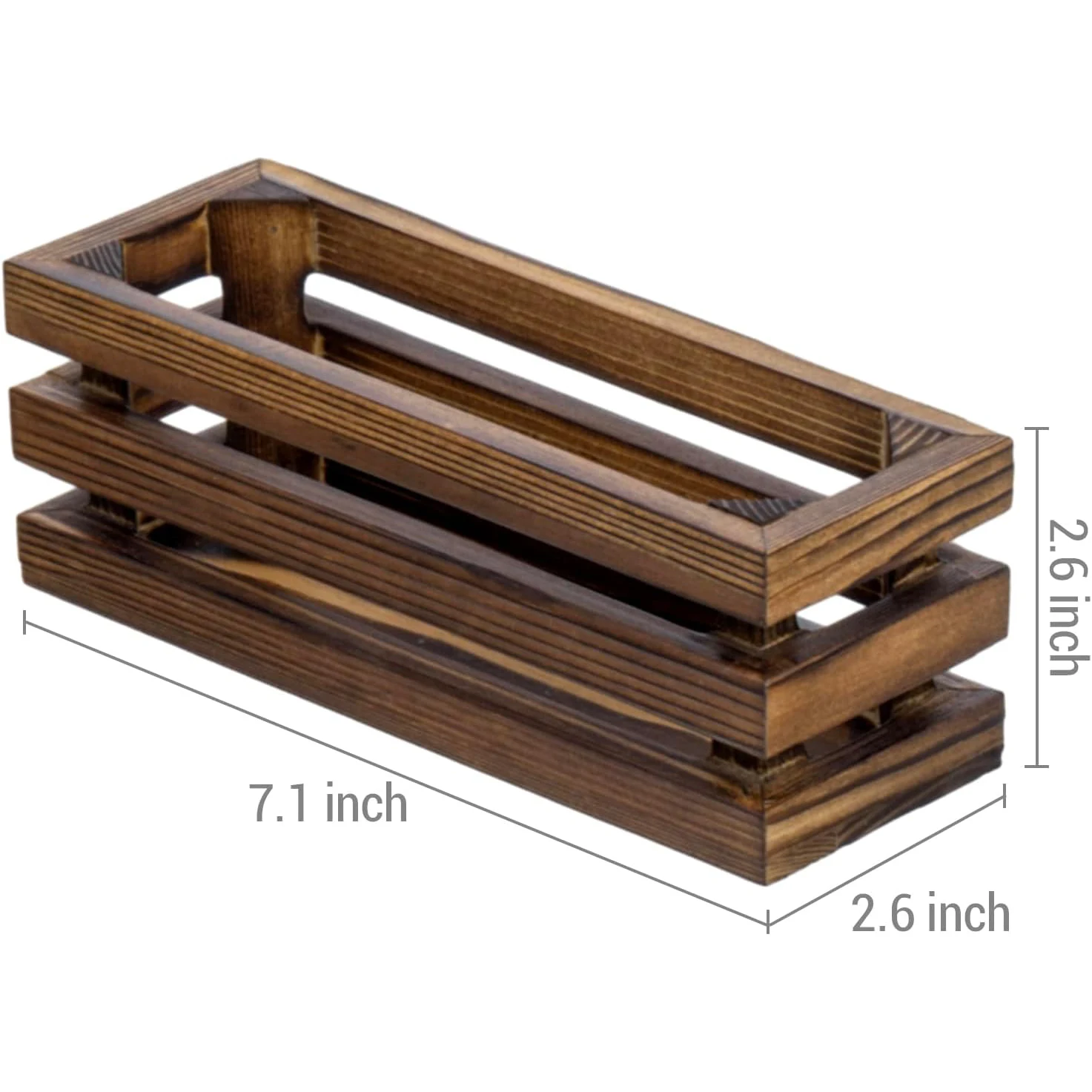 Wooden magnetic country style pencil and whiteboard accessories storage basket 3-piece set