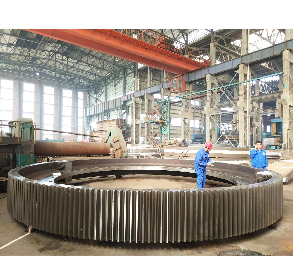 Cement mill girth gear/ ring gear/rotary kiln gear