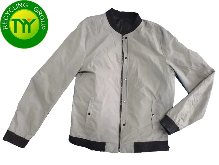 Business Used Light Jacket For Import Bales Stock From UK Ukay Bundle Supplier Used Clothes