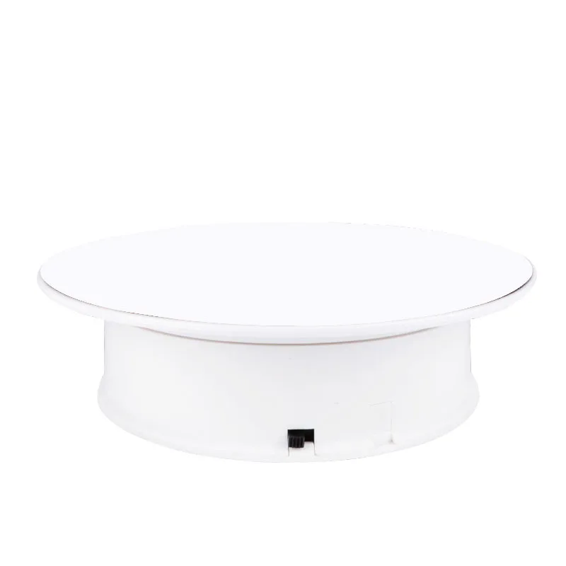 360 Rotating Round Table Top Display Stand Electric Turntable Display Table