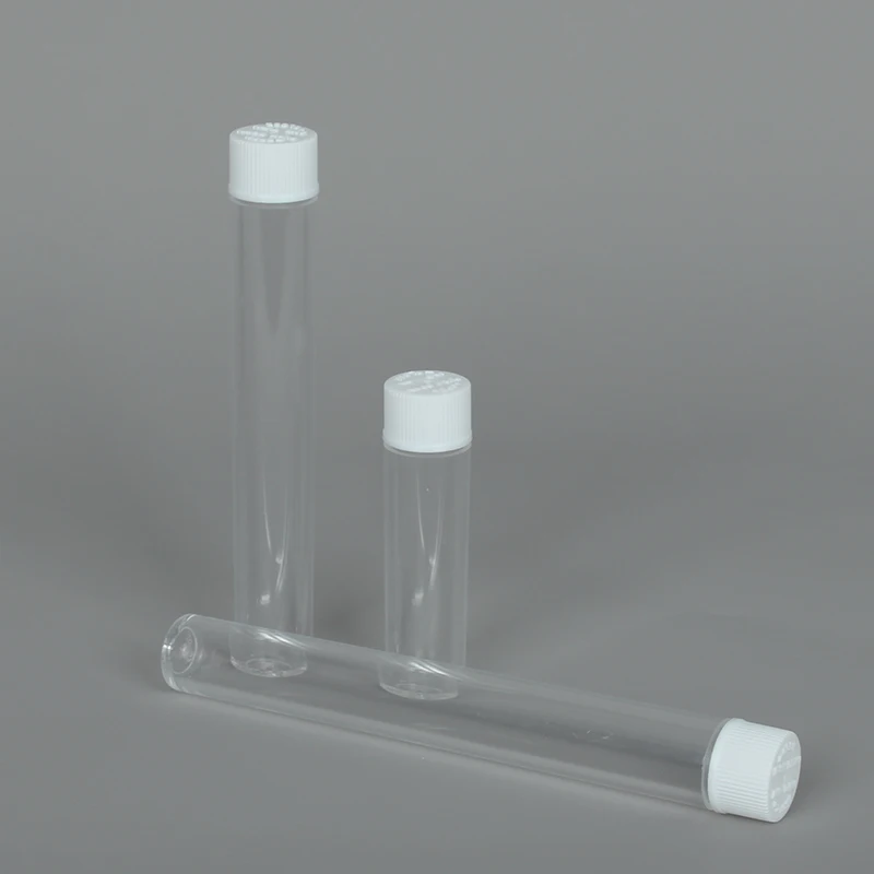 Wholesale 20 ml PP Bottle Child Resistant Plastic PS Tissue Cell Culture Tube Vial With CR cap