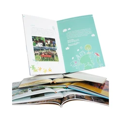 Custom printing classic design book catalogue magazine printing service,Memoir Booklet