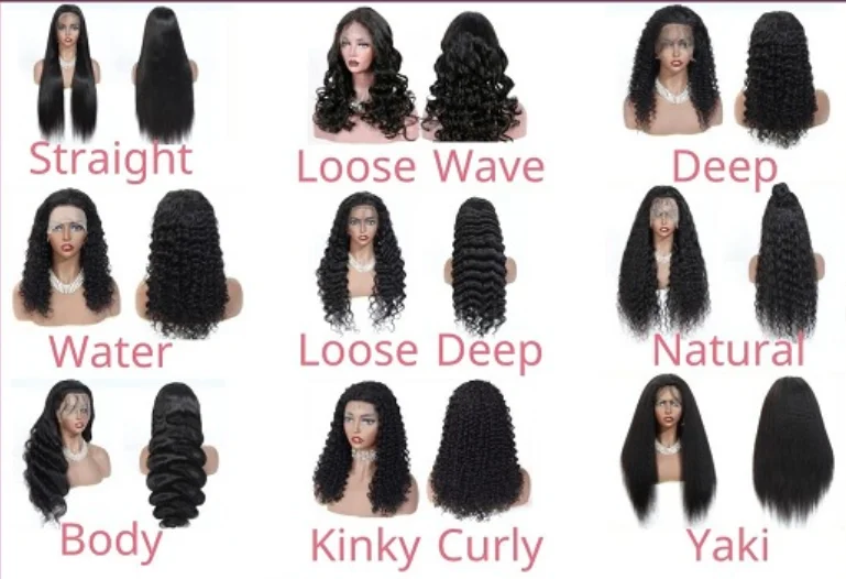 Human Hair Pre Pluck Lace Wig Ponytail Braiding Hair Cuticle Aligned Virgin Hair Brazilian Wig Hand-tied Full Lace Wigs