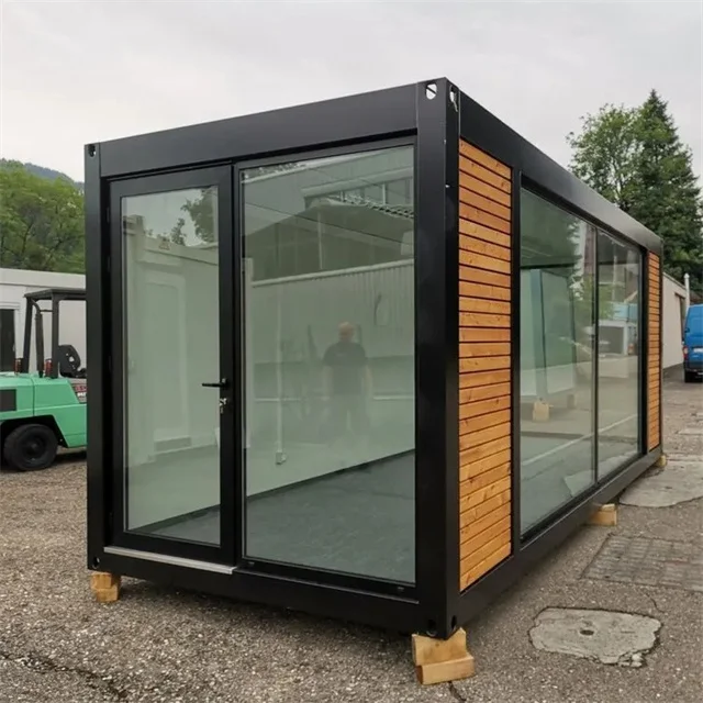 Modern Design Prefabricated Steel Structure Modular House Inspired Space Capsule Hotel Modified Shipping Container
