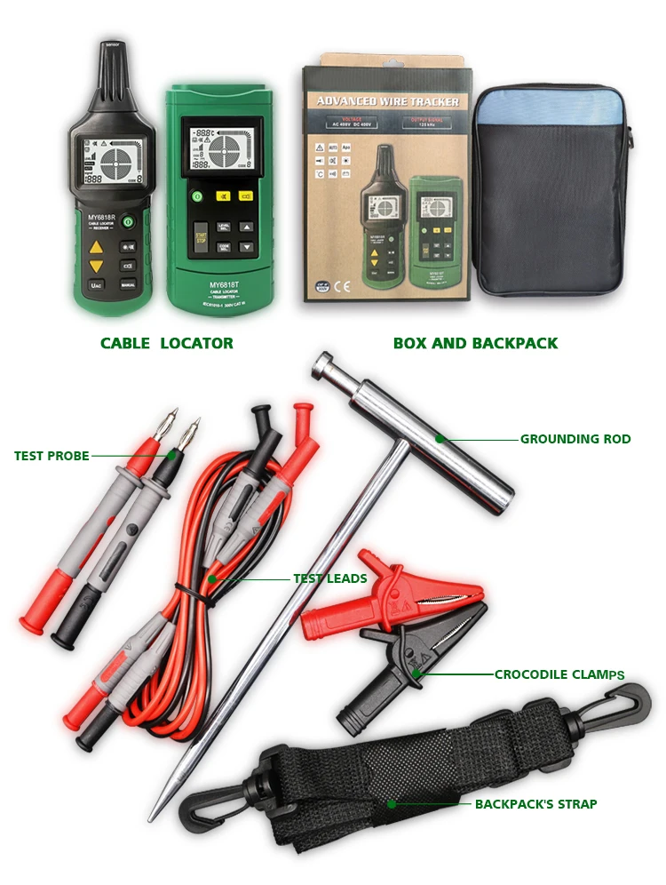 Multi-functional cable fault location  cable Network tester wire detector wire finder