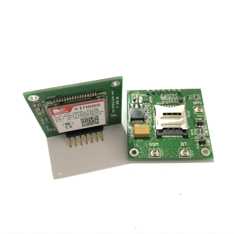 Simcom SIM808 Evaluation Board GSM GPRS GPS Core Development Board With GSM/GPS Antenna Quad-band SIMCOM808 Modem Breakout Board