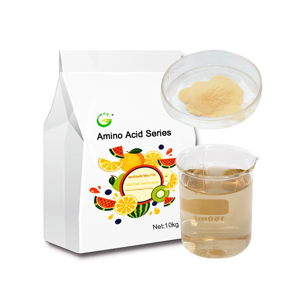 Аминокислота 80% для растений, удобрение, аминокислота bcaa