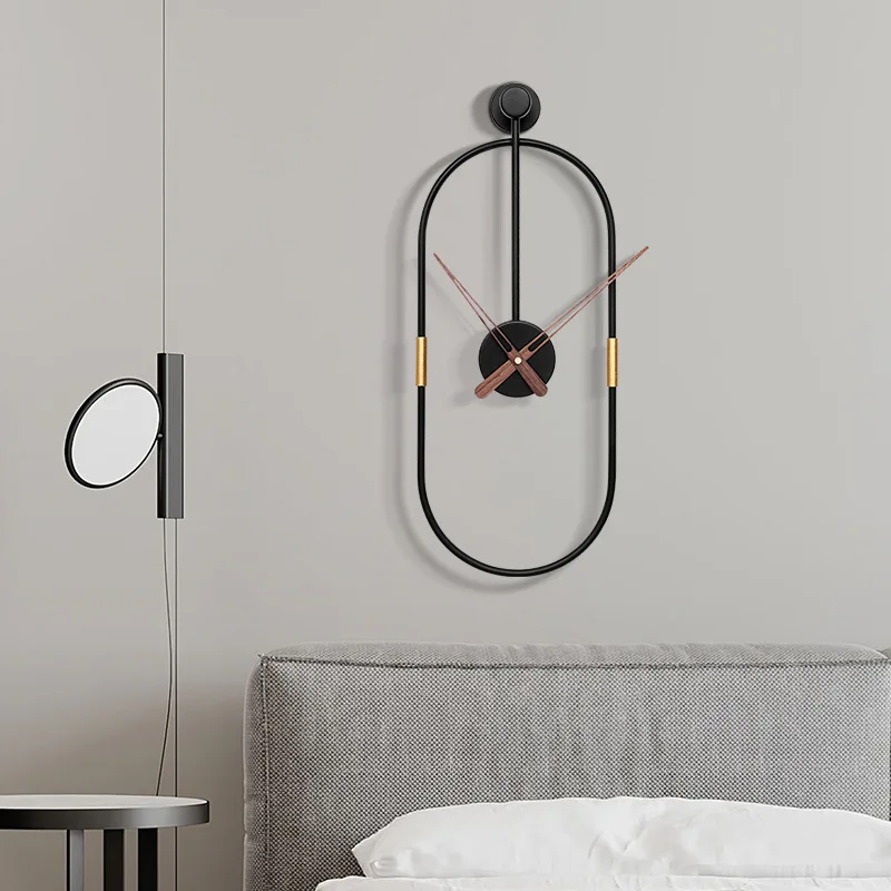 Wholesale home decor metal nordic modern wall clock