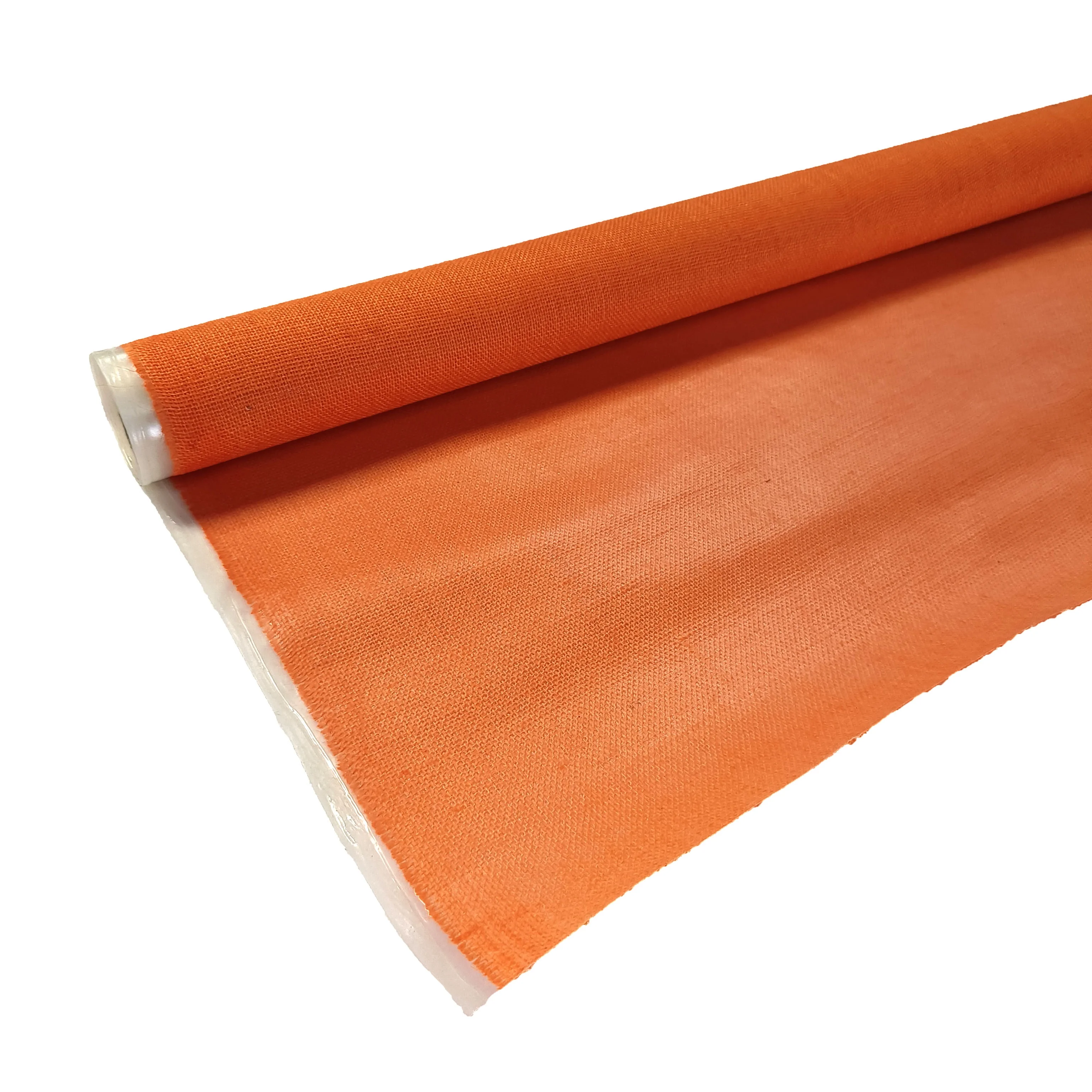 Customized Color 100% Jute Fabric PE Coated Waterproof Burlap Fabric for Bag