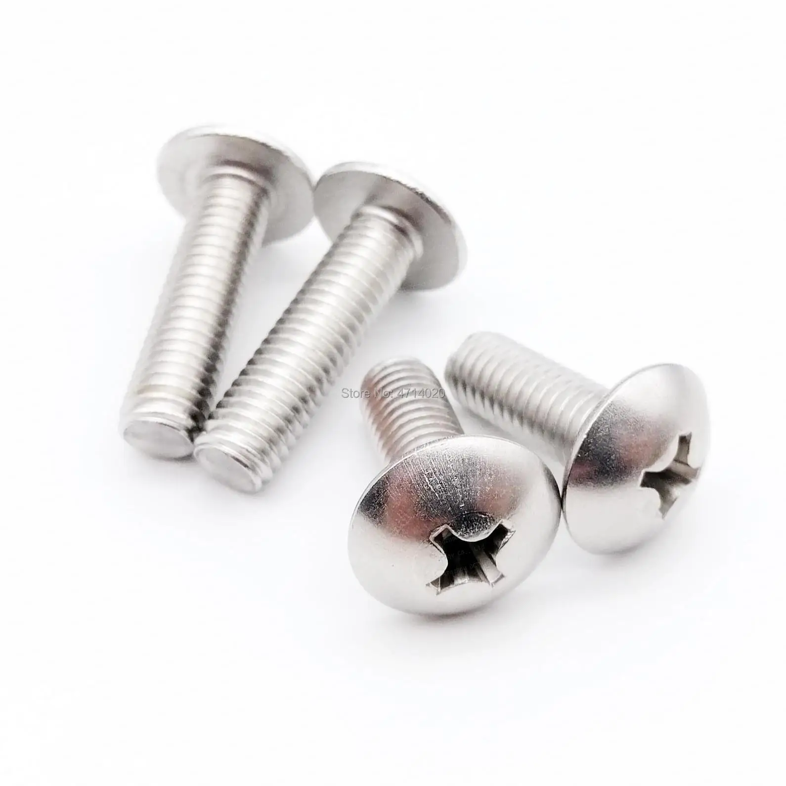 SDPSI DCT M2 M2.5 M3 M4 M5 M6 304 A2-70 stainless steel JISB1111T Phillips Truss Head Large Flat Round Cross Screw Bolt