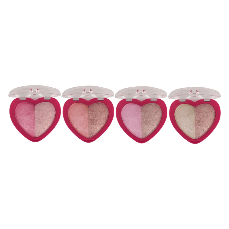 High Quality Custom Wholesale face highlighter makeup makeup highlighter powder illuminator makeup highlighter